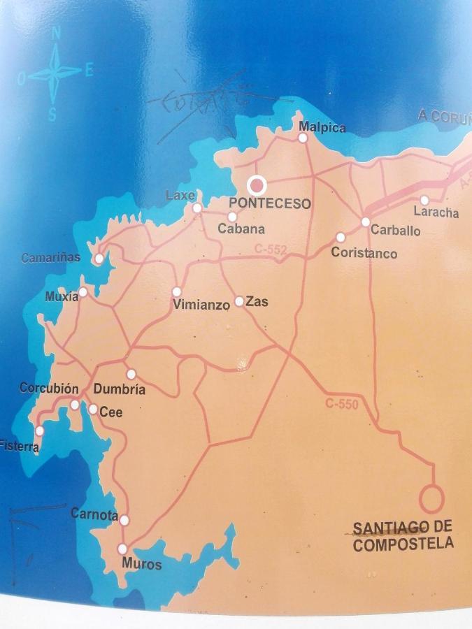 Terra Do Mar Atico Nuevo En Costa Da Morte, Camino De Faros Apartamento Ponteceso